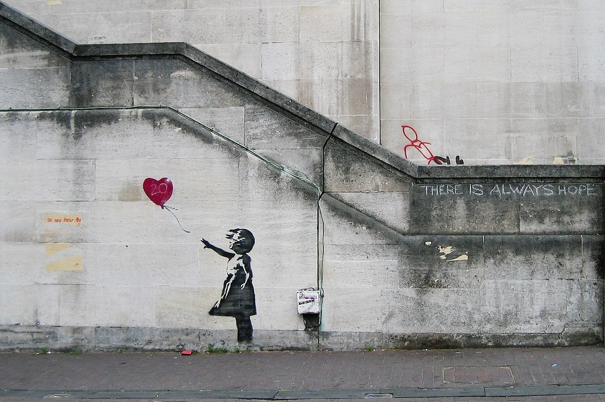 Banksy Girl